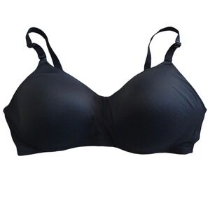 Torrid Dream Wire Free Lightly Lined Smooth Bra 38D Wireless Black